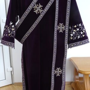 Veșmânt diaconesc brodat – Model Agapis